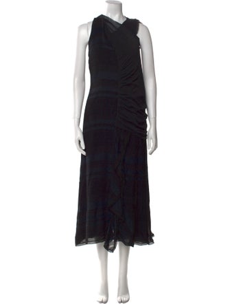 Proenza Schouler Asymmetrical Long Dress