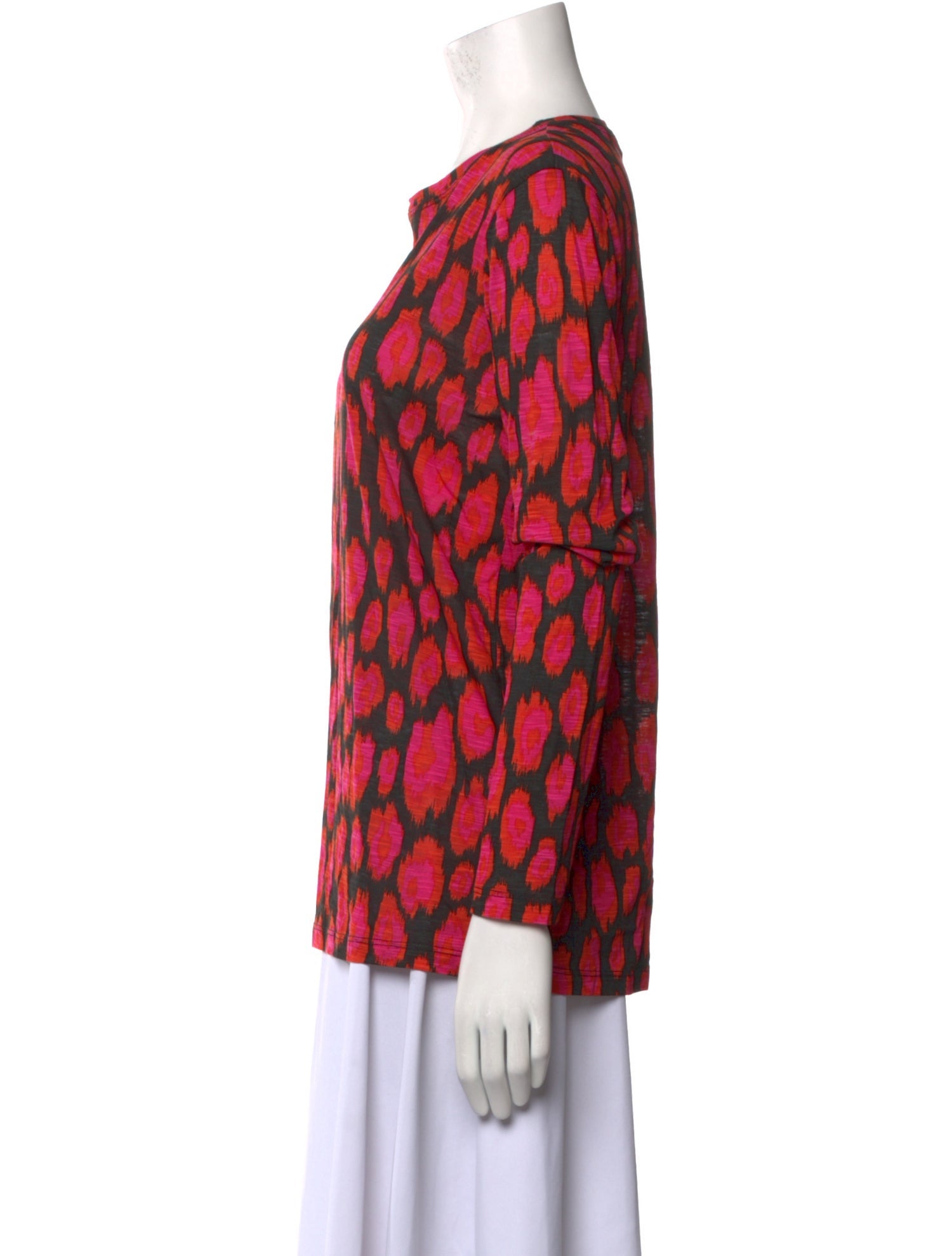 Proenza Schouler Printed Crew Neck Blouse w/ Tags