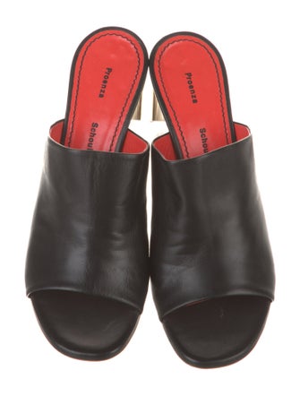 Proenza Schouler Leather Slides