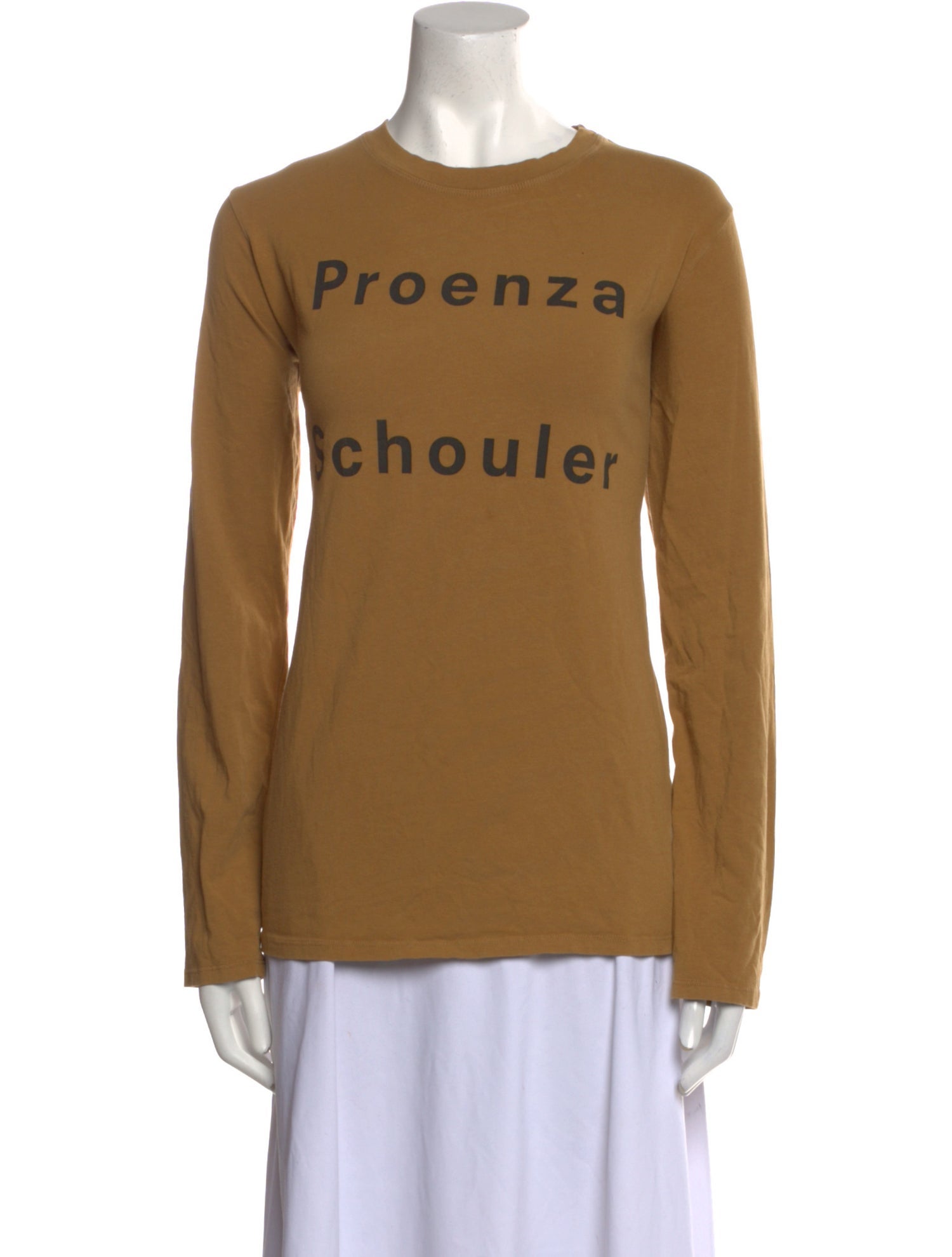 Proenza Schouler Graphic Print Crew Neck Sweatshirt