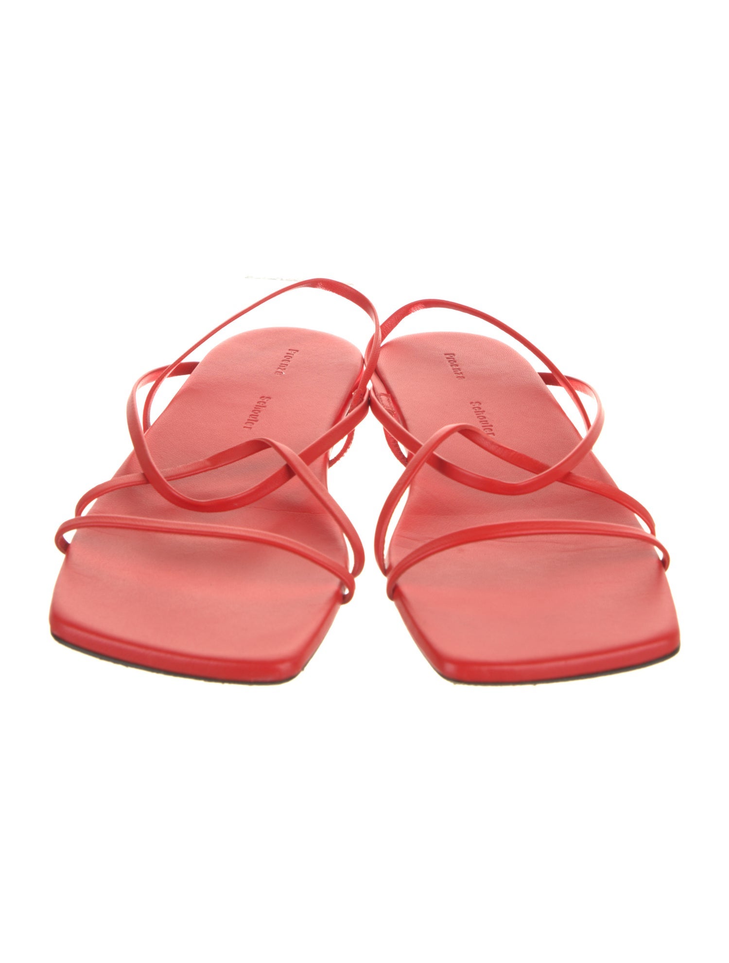 Proenza Schouler Leather Slingback Sandals