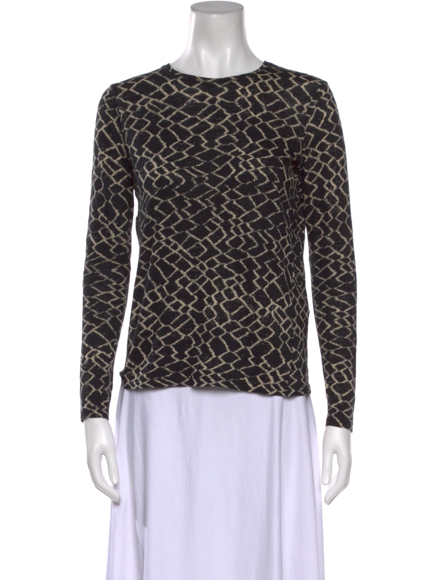 Proenza Schouler Printed Crew Neck Sweatshirt