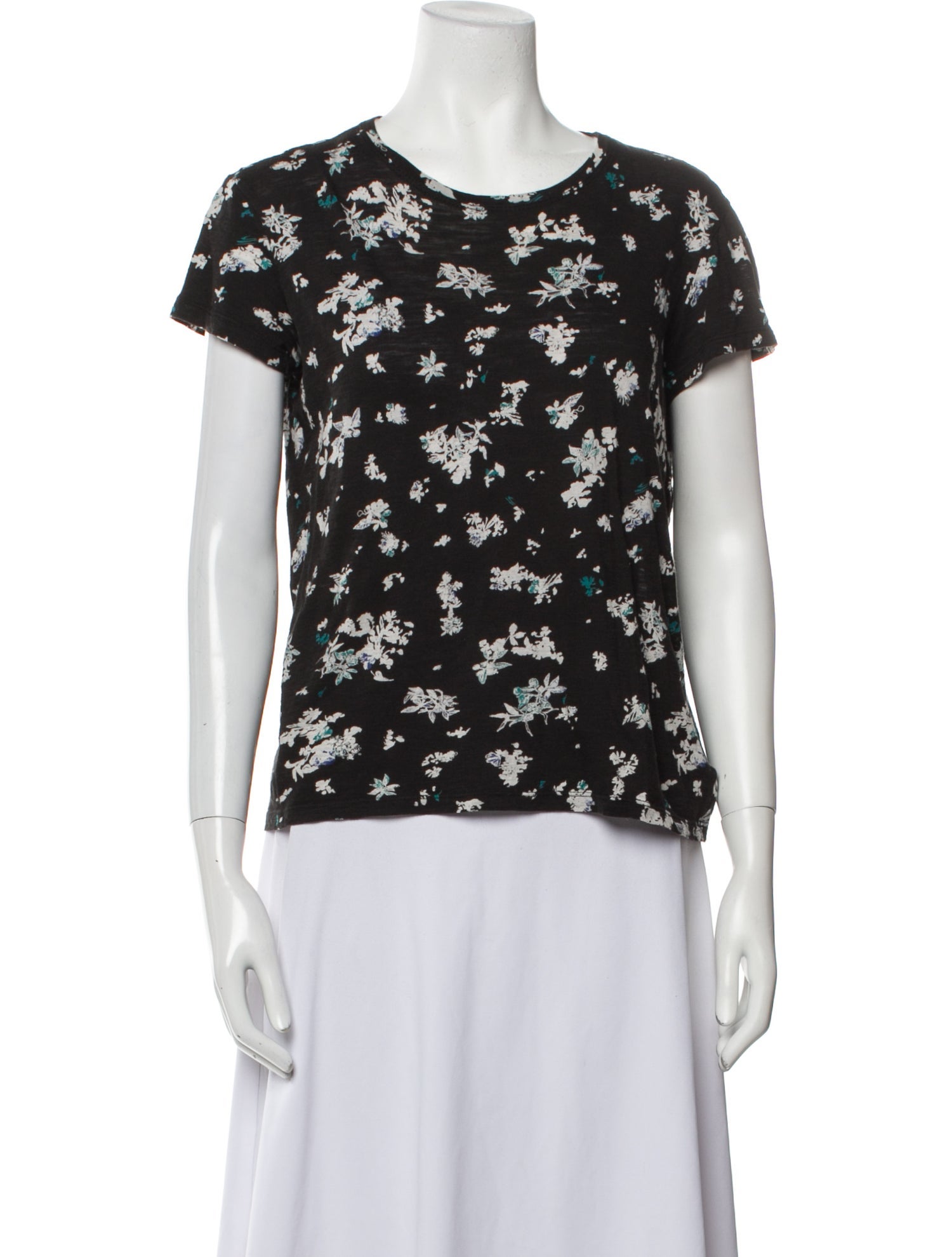 Proenza Schouler Printed Crew Neck T-Shirt