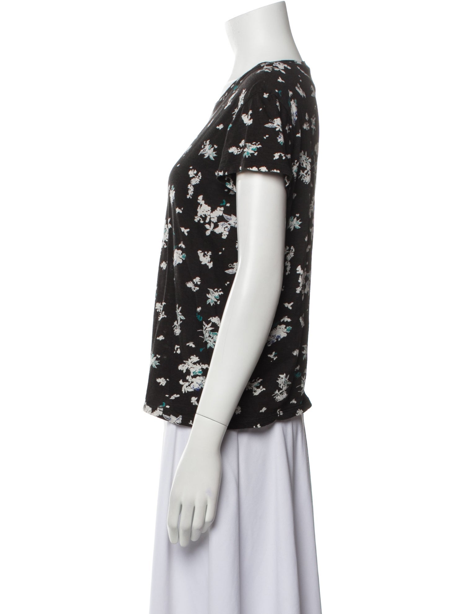 Proenza Schouler Printed Crew Neck T-Shirt