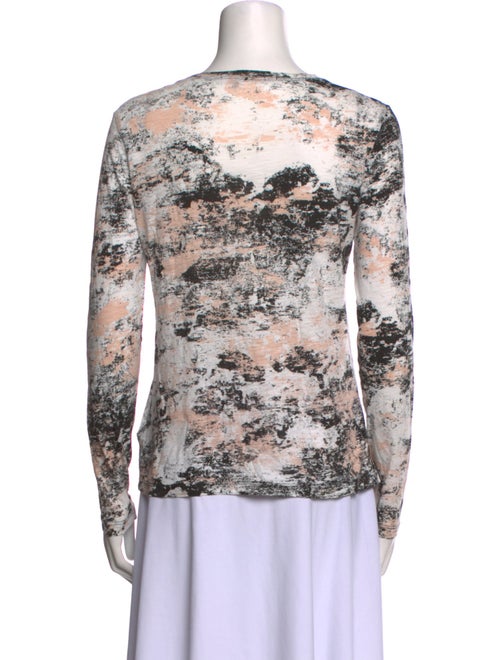 Proenza Schouler Printed Crew Neck Top