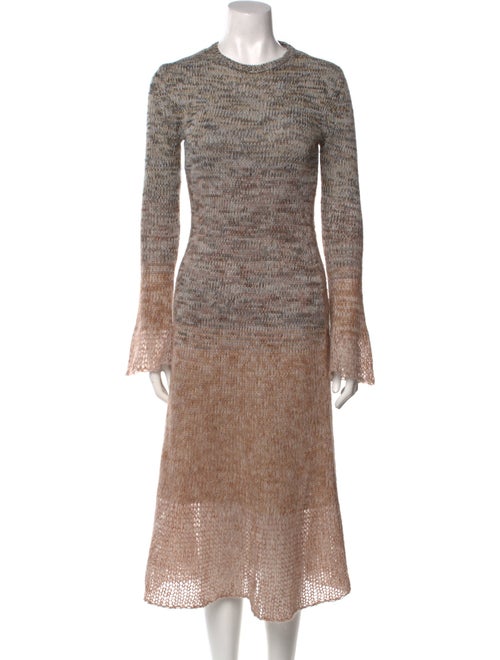 Proenza Schouler Crew Neck Long Dress