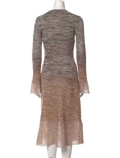 Proenza Schouler Crew Neck Long Dress