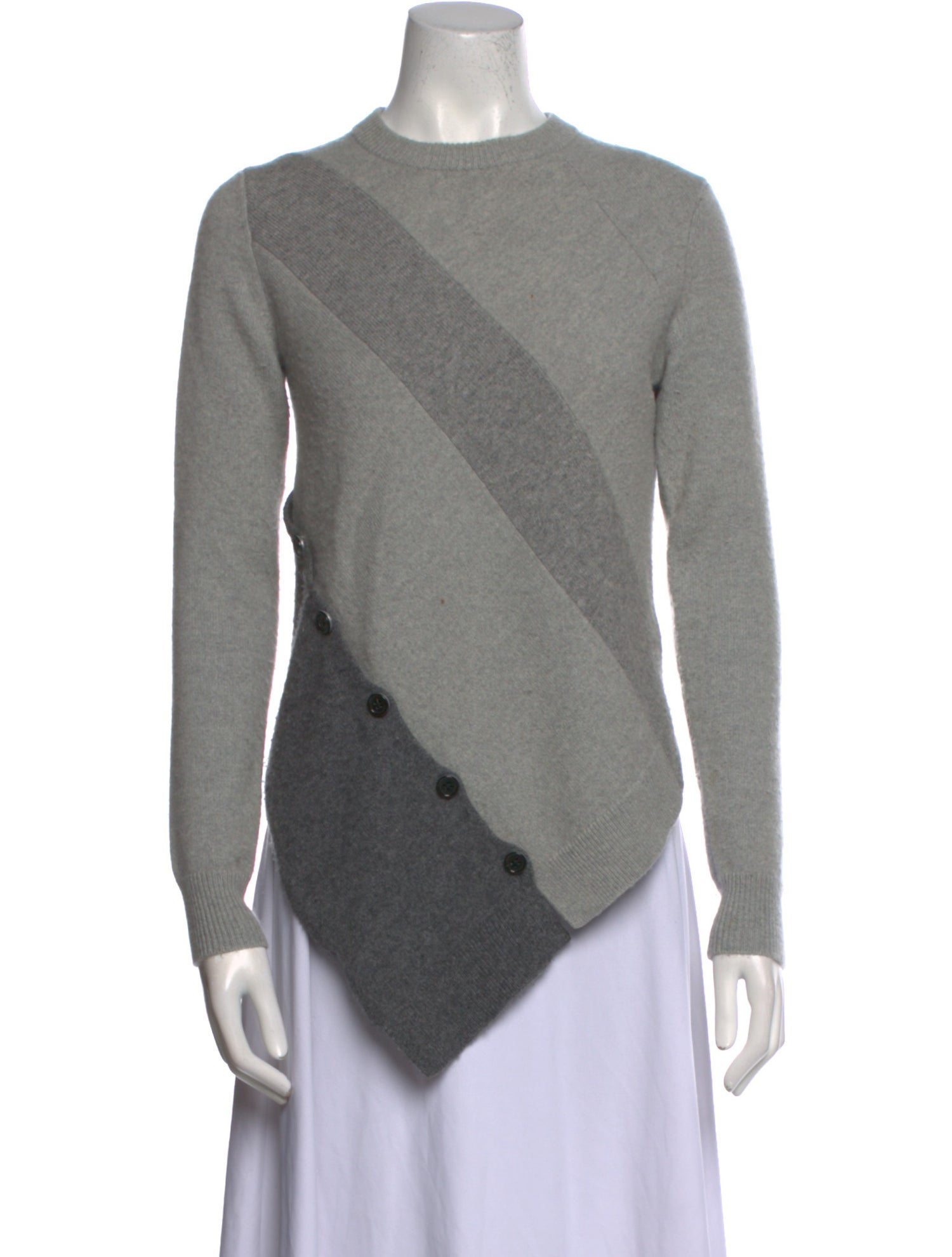 Proenza Schouler Wool Mock Neck Sweater