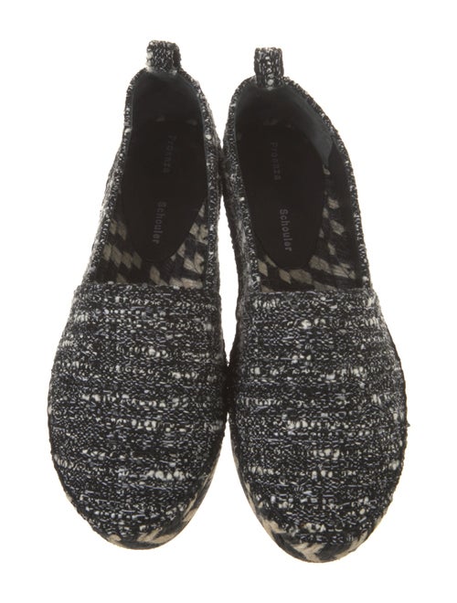 Proenza Schouler Tweed Tweed Pattern Espadrilles