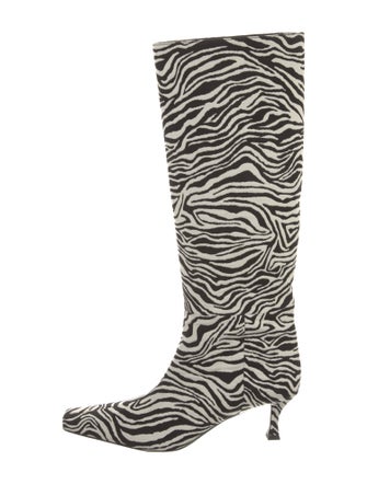 Proenza Schouler Animal Print Boots