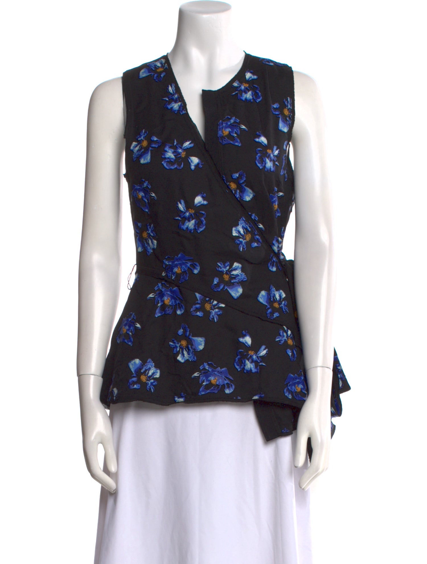 Proenza Schouler Floral Print Mini Dress