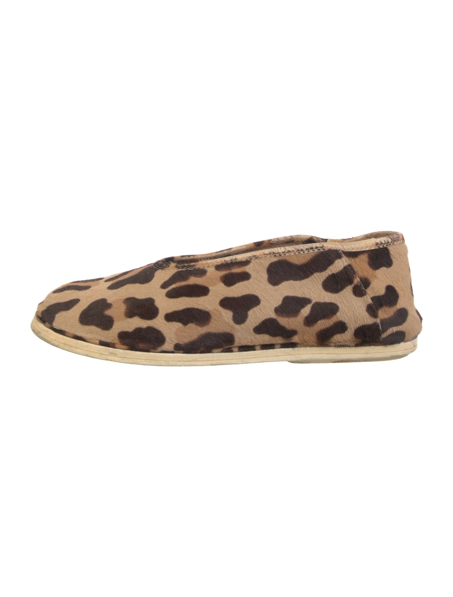 Proenza Schouler Ponyhair Animal Print Espadrilles