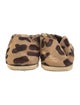Proenza Schouler Ponyhair Animal Print Espadrilles