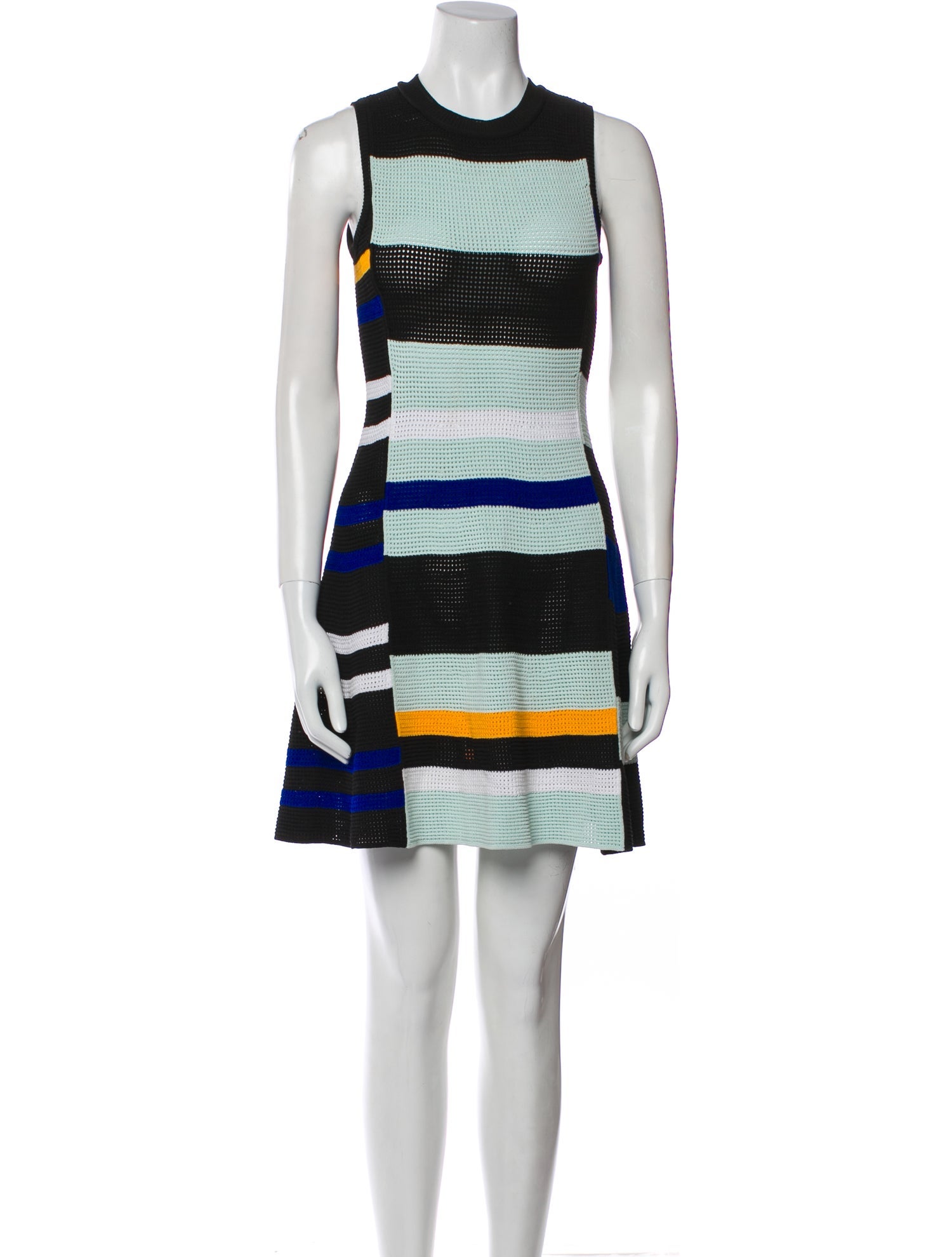 Proenza Schouler Striped Mini Dress