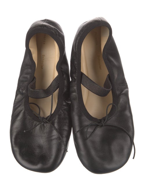 Proenza Schouler Leather Mary Jane Flats