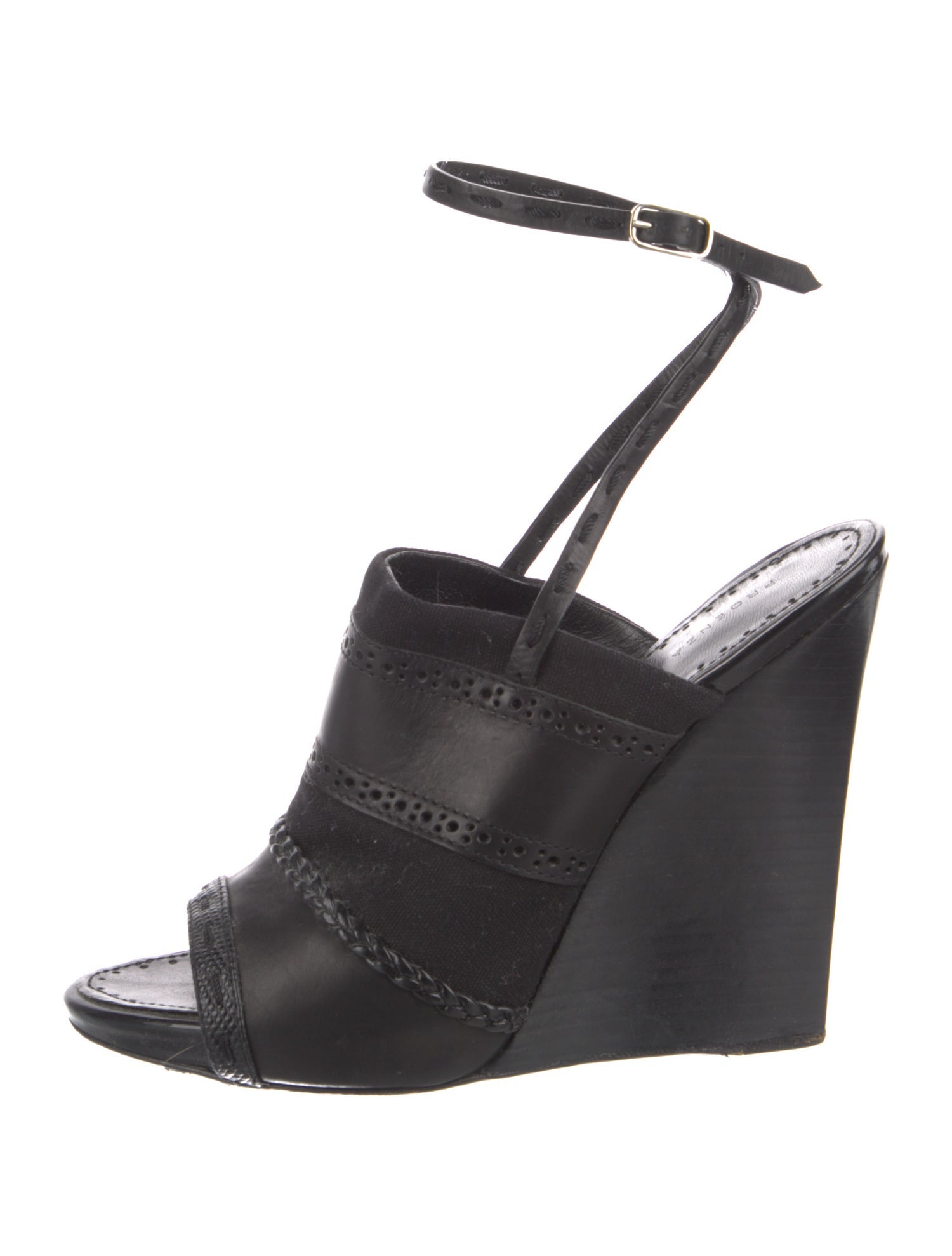 Proenza Schouler Leather Slingback Pumps