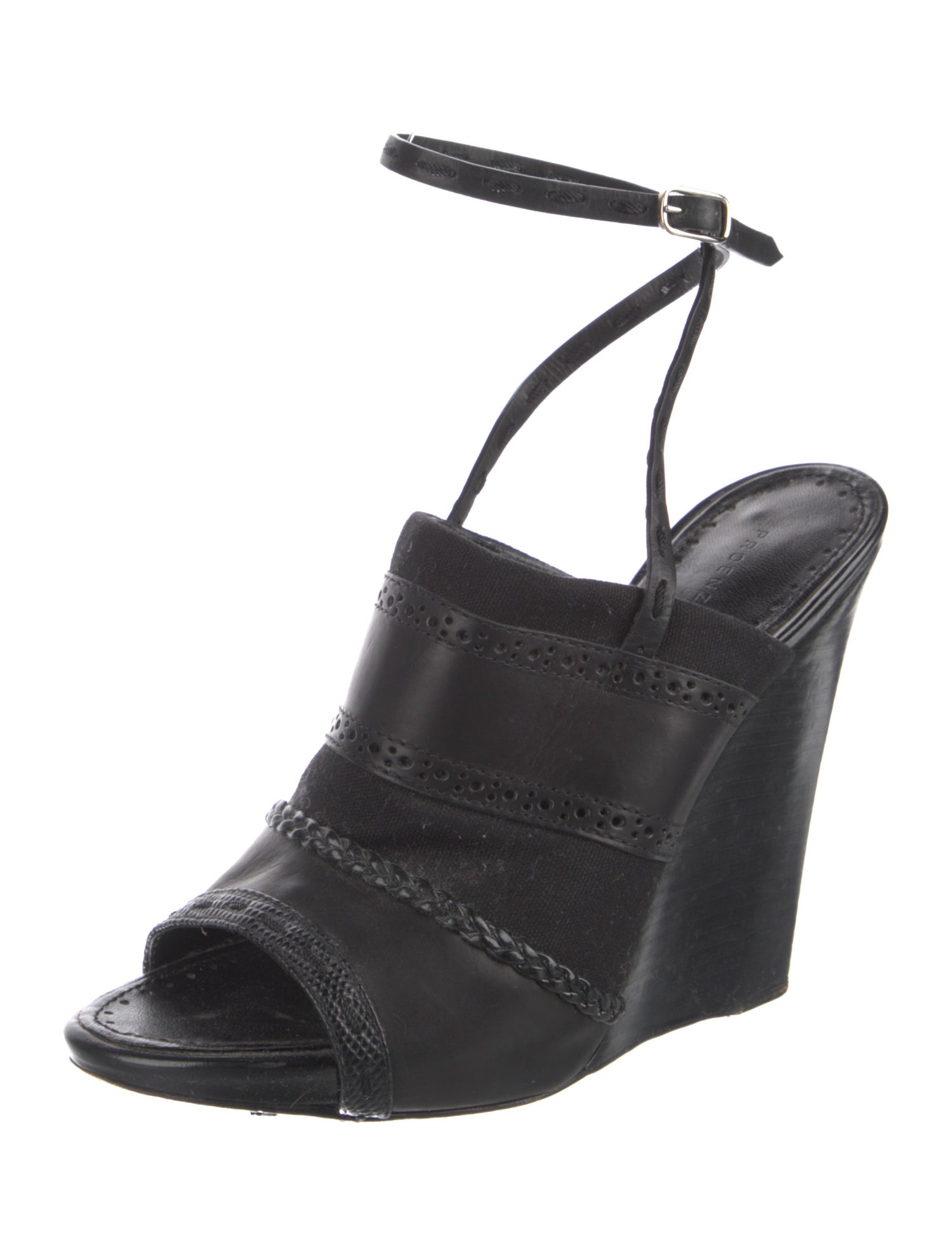 Proenza Schouler Leather Slingback Pumps