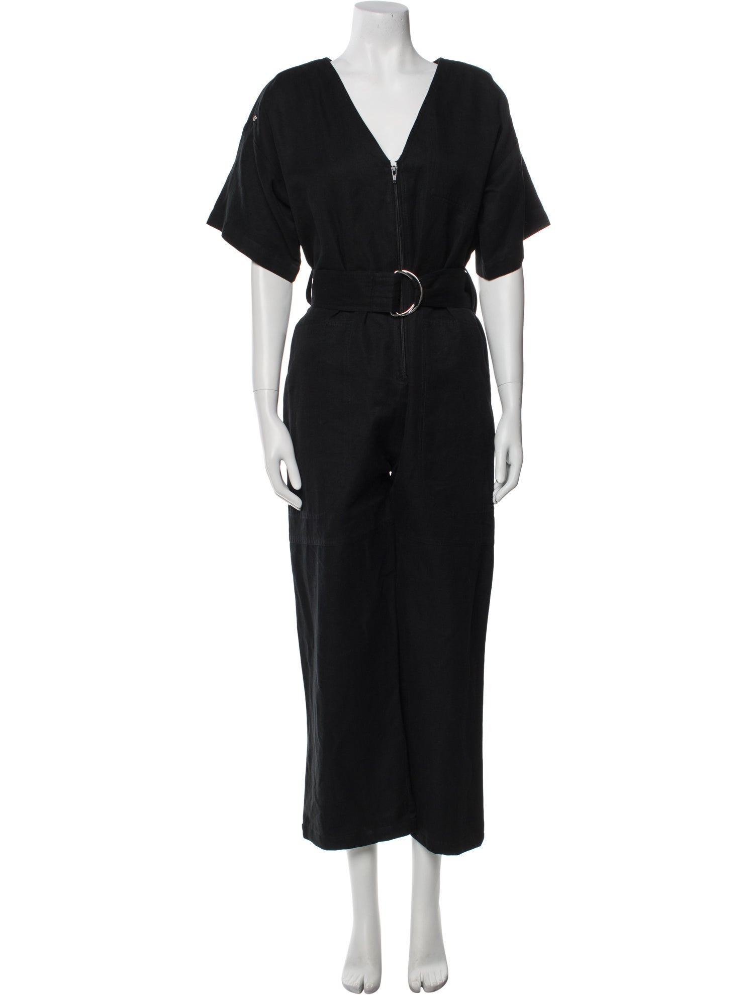 Proenza Schouler White Label V-Neck Jumpsuit