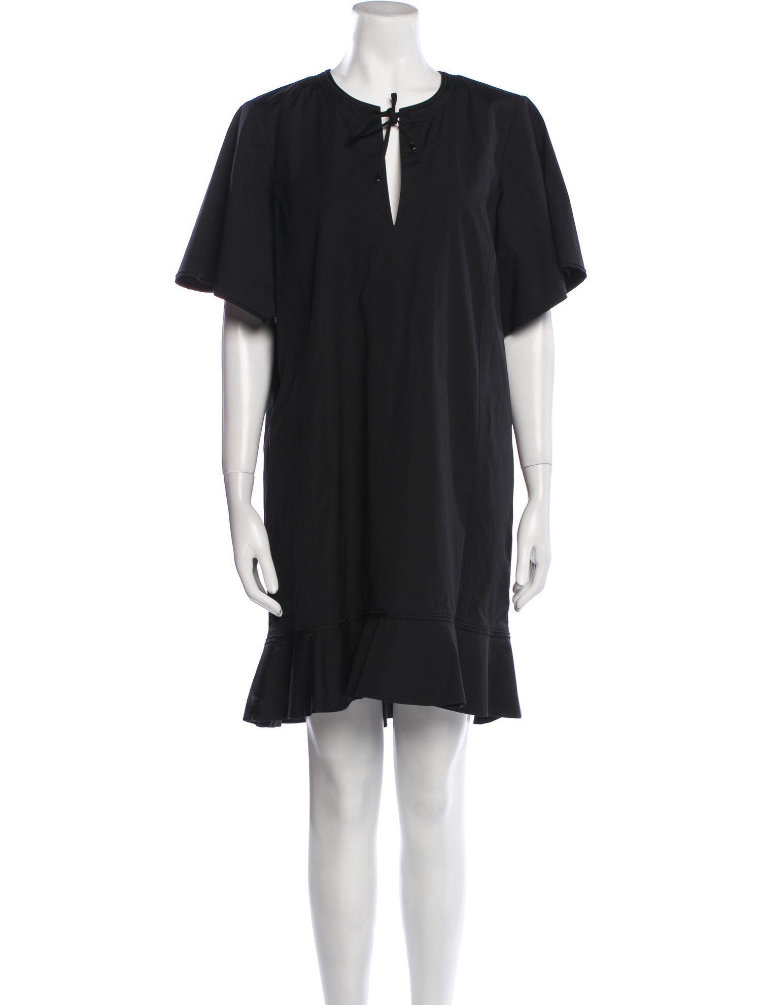 Proenza Schouler Crew Neck Knee-Length Dress