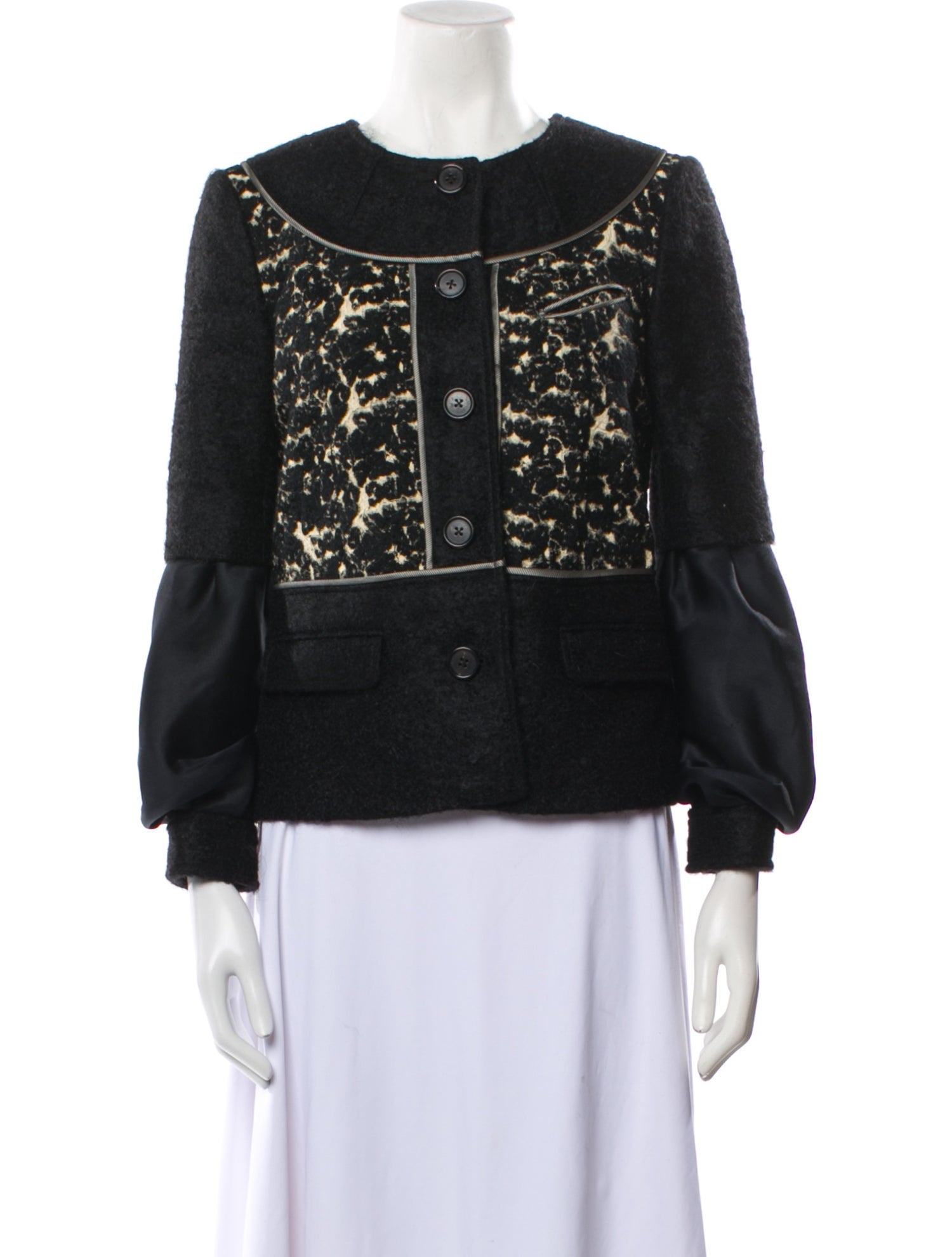 Proenza Schouler Printed Evening Jacket