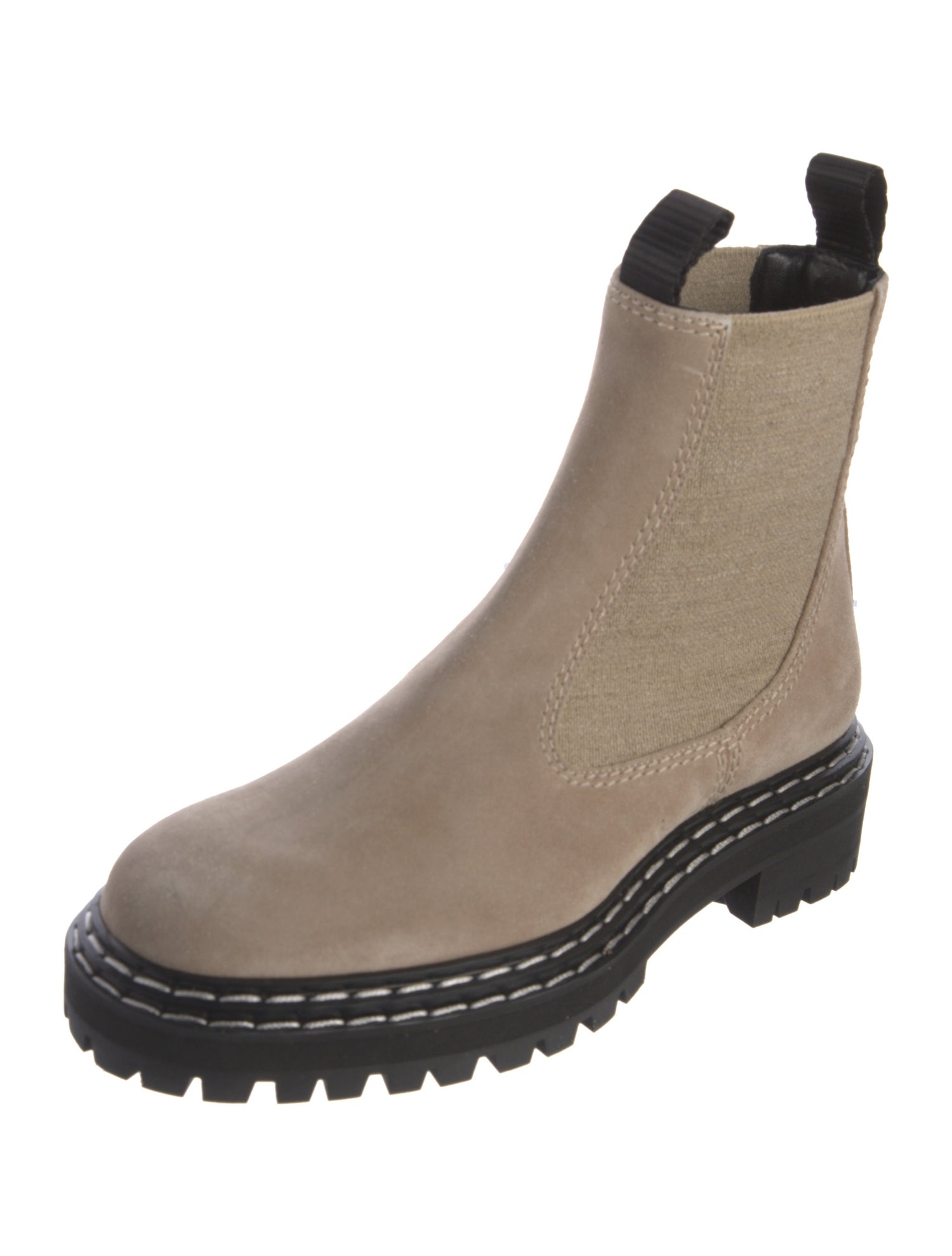 Proenza Schouler Suede Chelsea Boots
