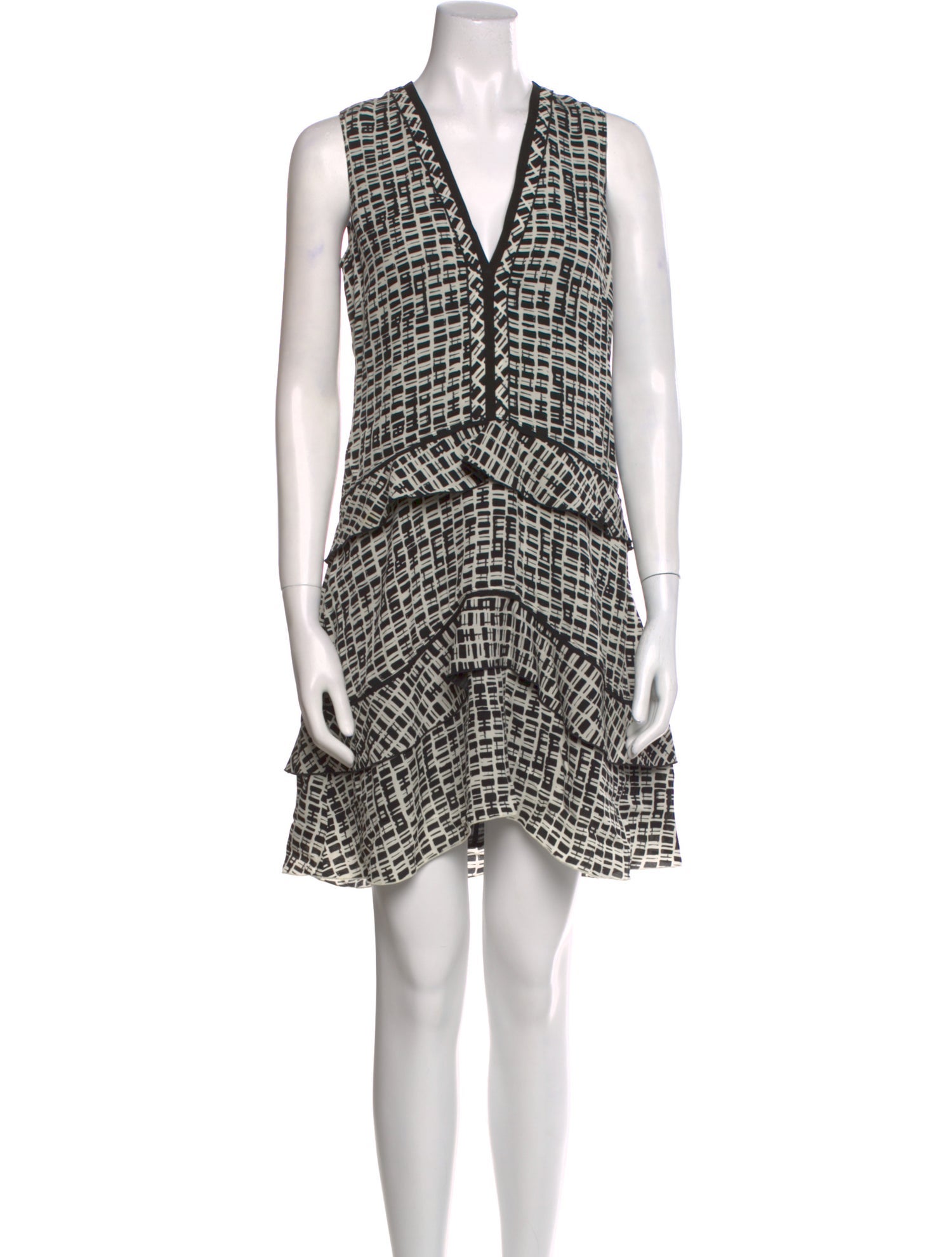 Proenza Schouler Silk Mini Dress