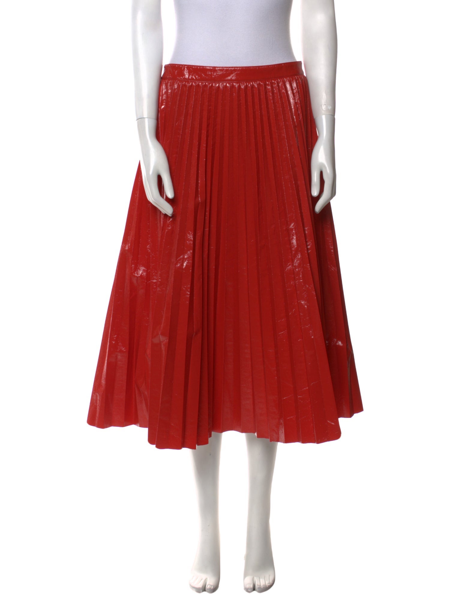 Proenza Schouler Pleated Accents Midi Length Skirt