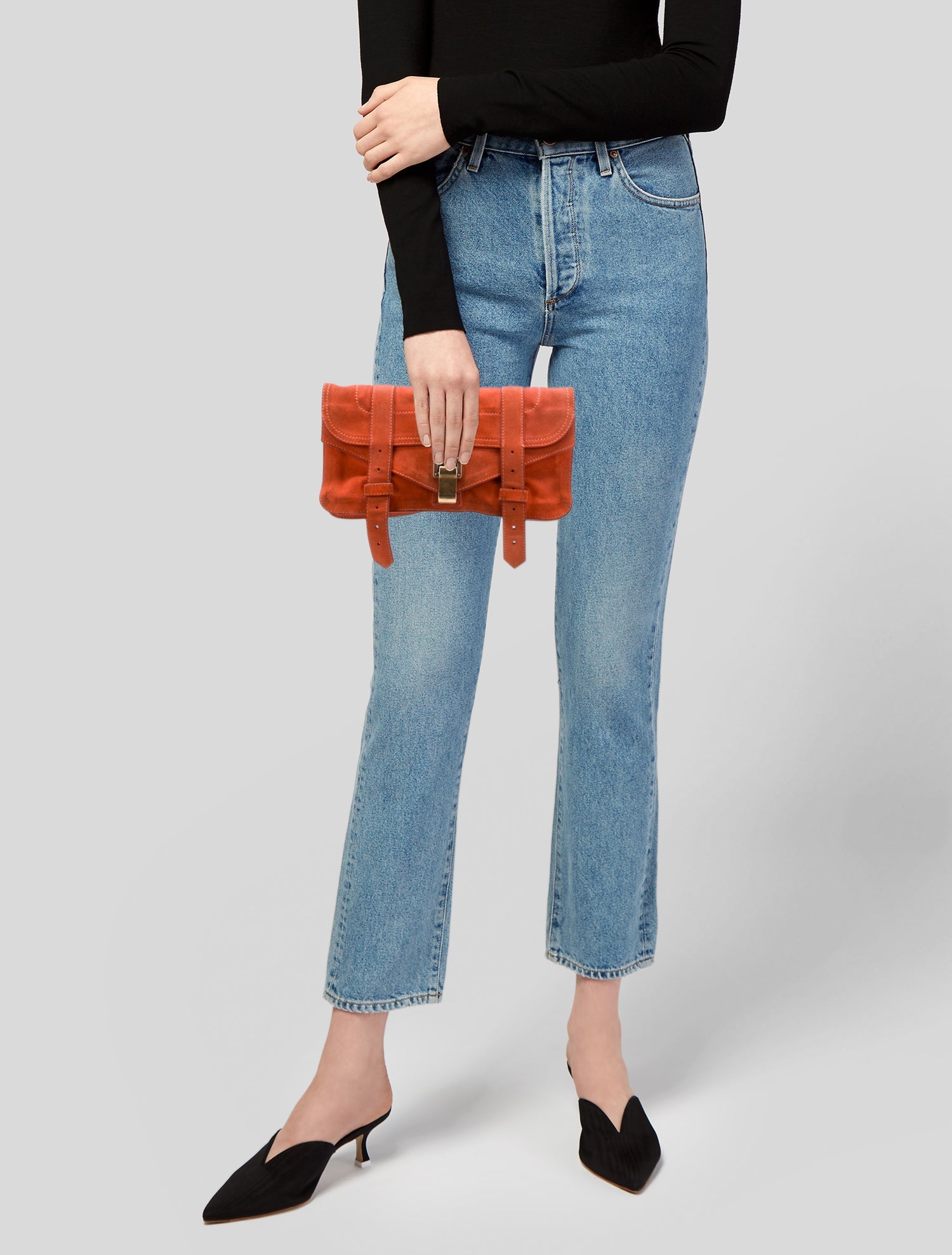 Proenza Schouler Leather Clutch