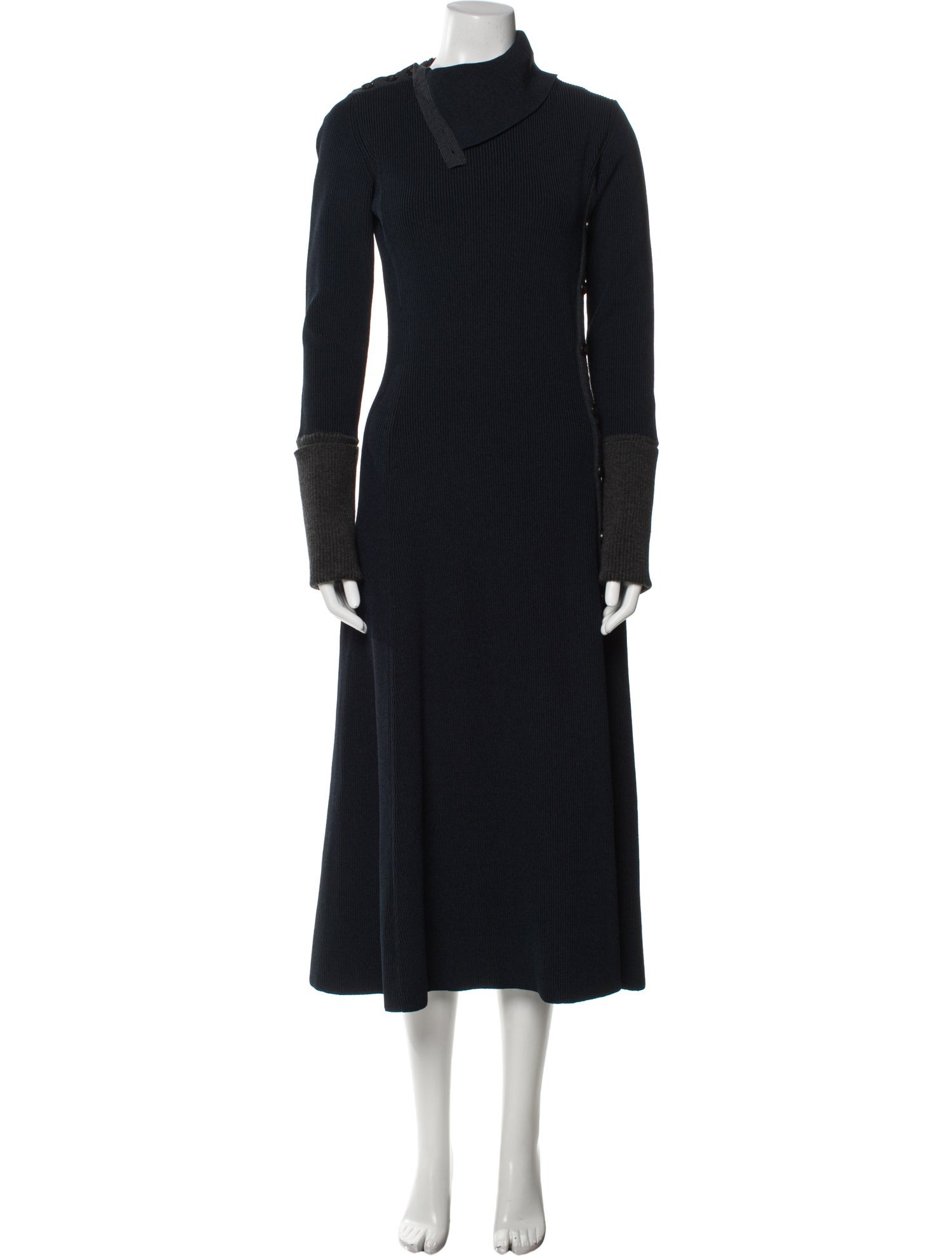 Proenza Schouler Turtleneck Long Dress