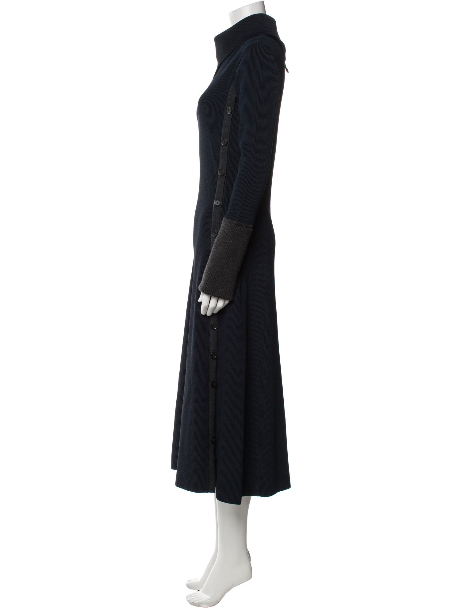 Proenza Schouler Turtleneck Long Dress