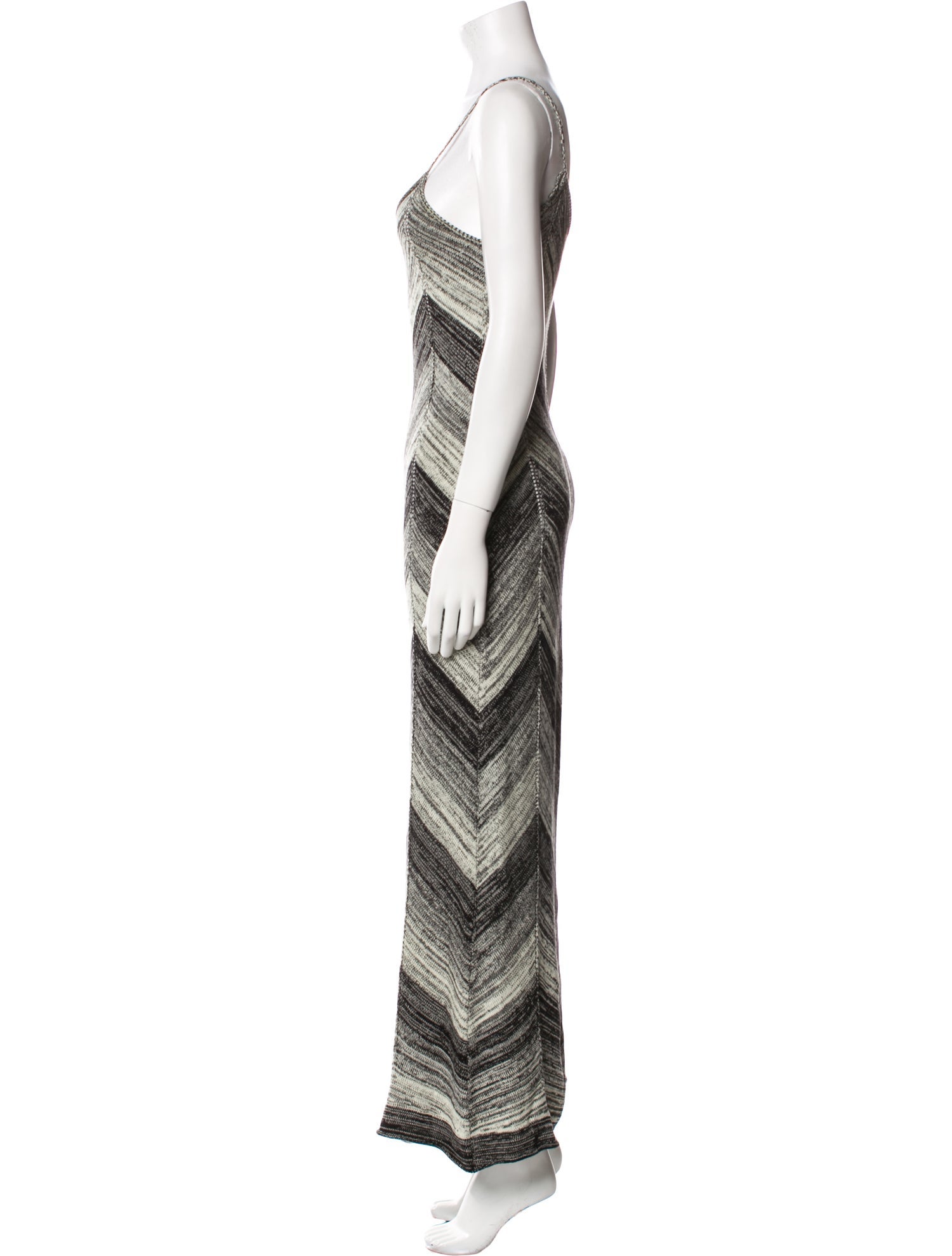 Proenza Schouler Striped Long Dress
