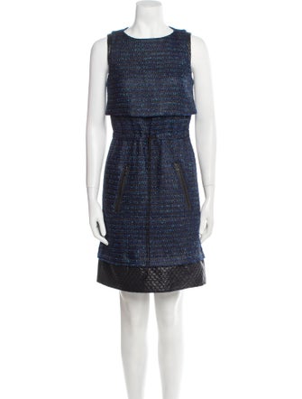Proenza Schouler Tweed Pattern Dress Set