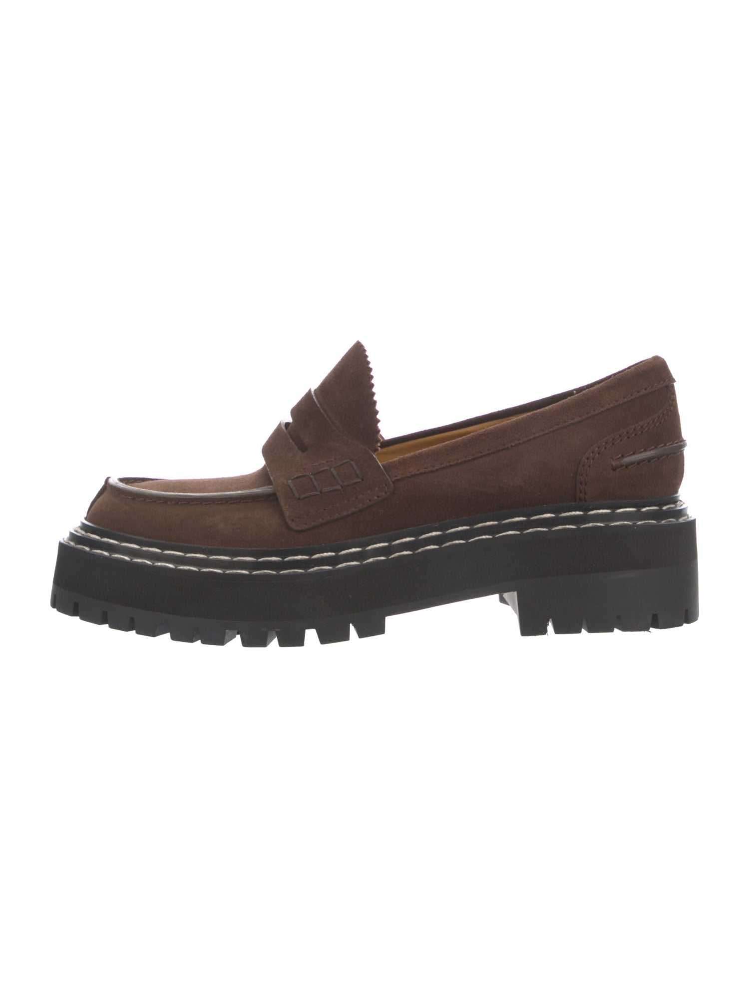 Proenza Schouler Suede Loafers