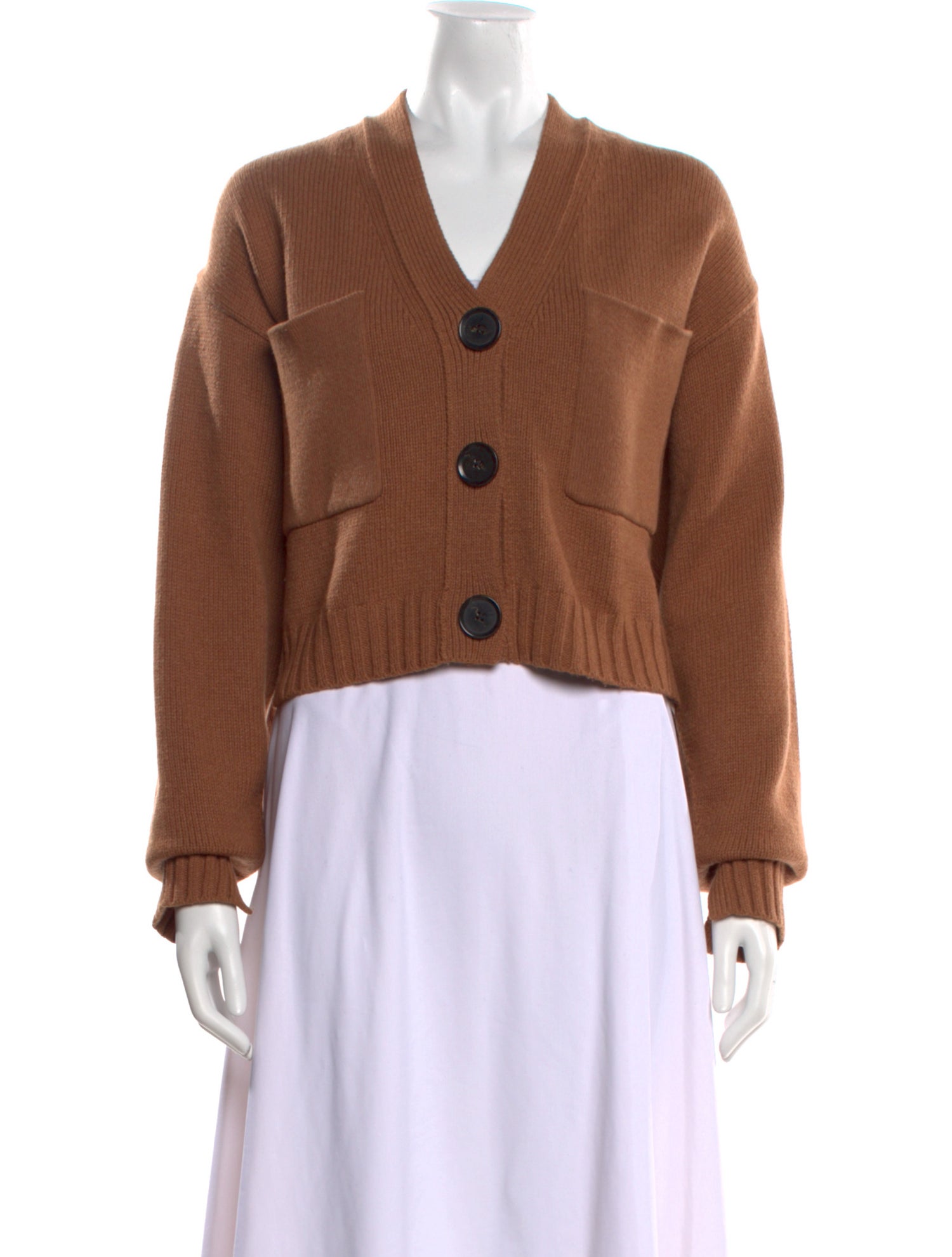 Proenza Schouler Cashmere V-Neck Sweater