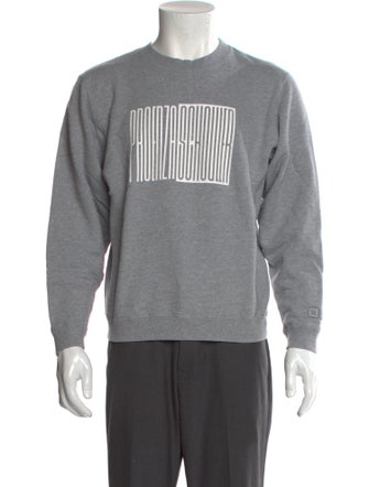 Proenza Schouler Graphic Print Crew Neck Pullover