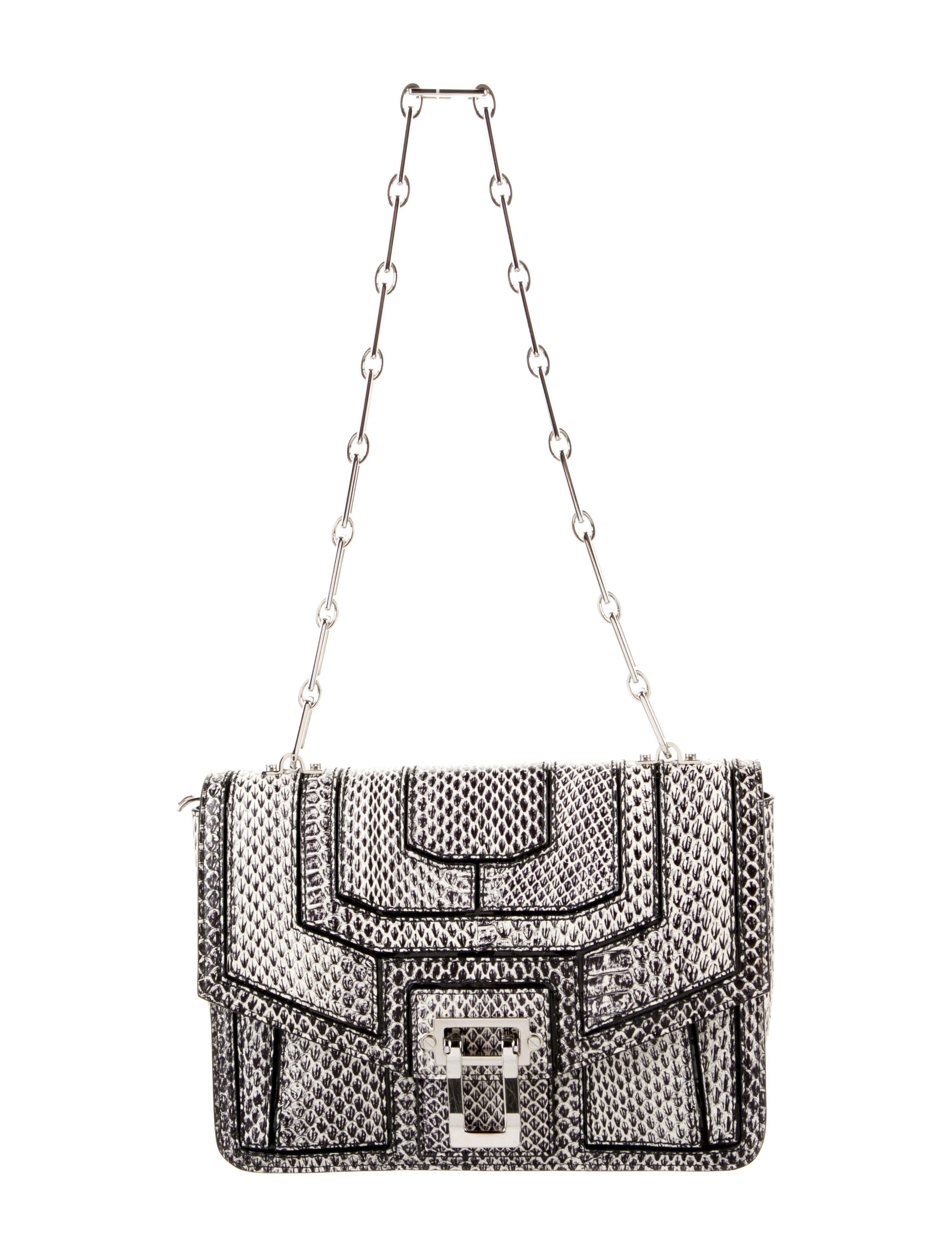 Proenza Schouler Embossed Leather Shoulder Bag