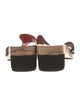 Proenza Schouler Suede Studded Accents Slides