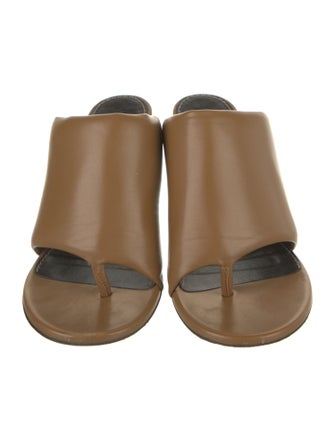 Proenza Schouler Leather Slides