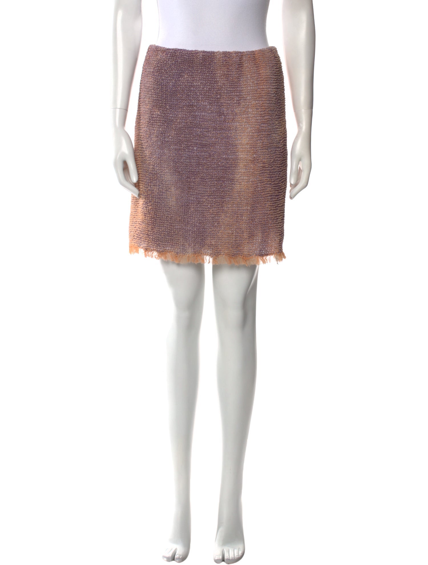 Proenza Schouler Tweed Pattern Mini Skirt