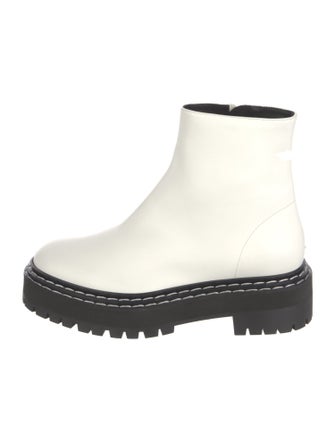 Proenza Schouler Leather Rain Boots