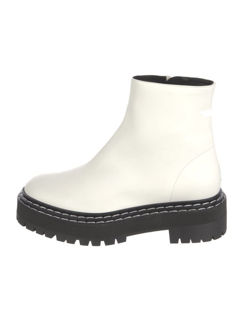 Proenza Schouler Leather Rain Boots
