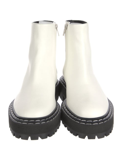 Proenza Schouler Leather Rain Boots
