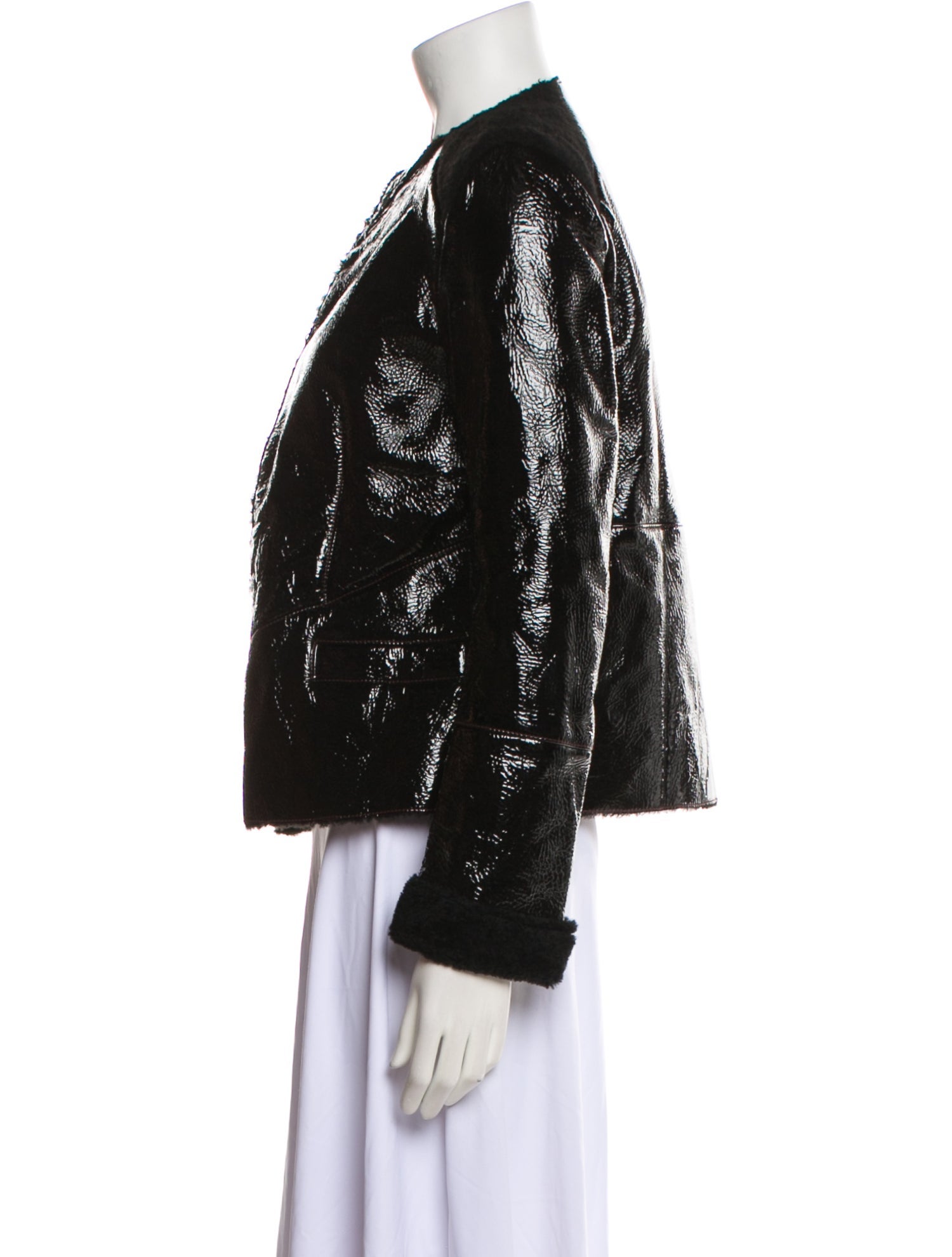 Proenza Schouler Lamb Leather Evening Jacket