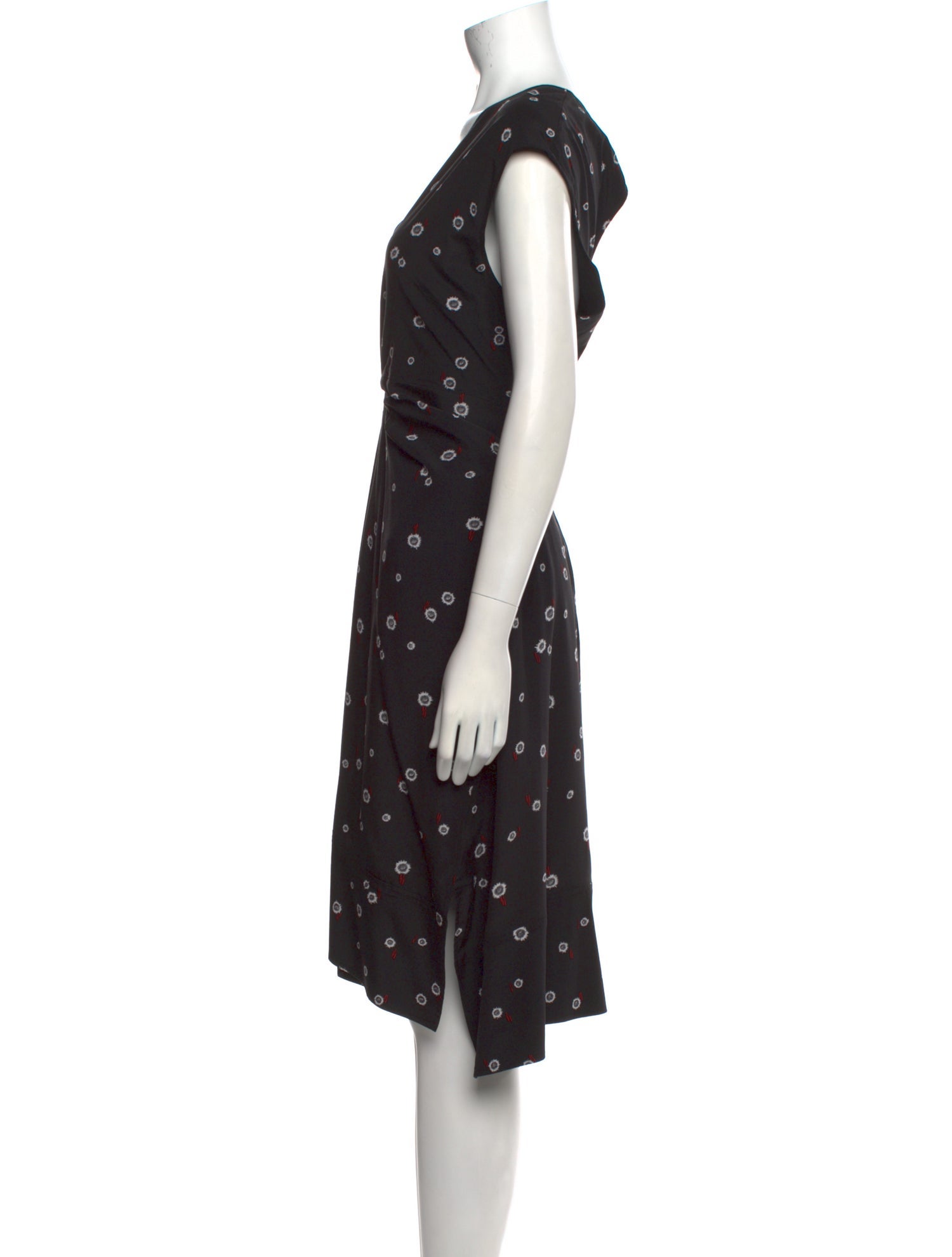 Proenza Schouler Silk Midi Length Dress