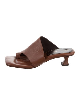 Proenza Schouler Leather Slides