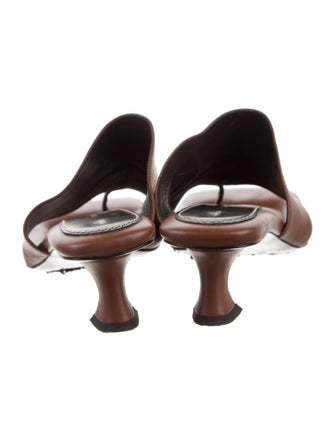 Proenza Schouler Leather Slides