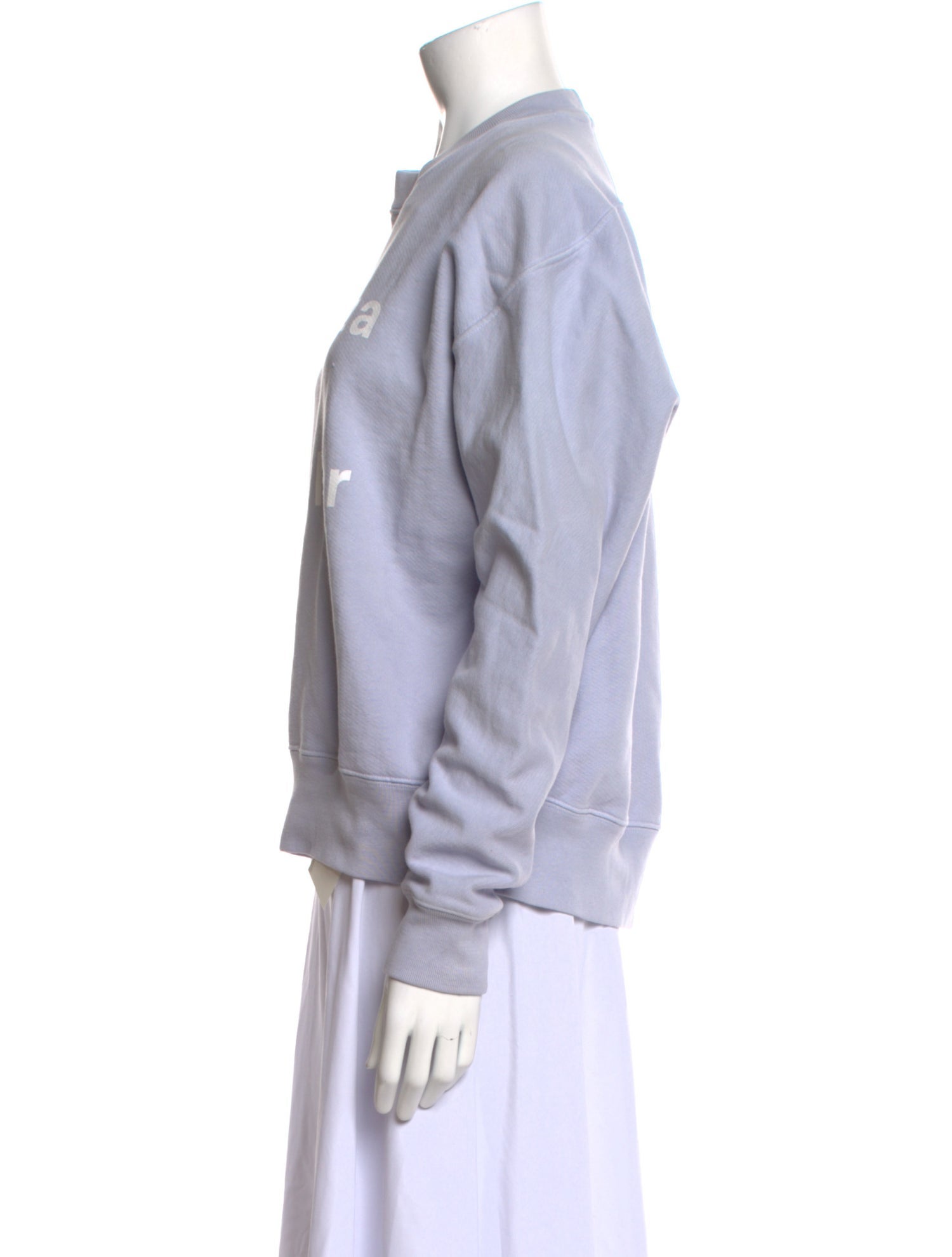 Proenza Schouler Graphic Print Crew Neck Sweatshirt