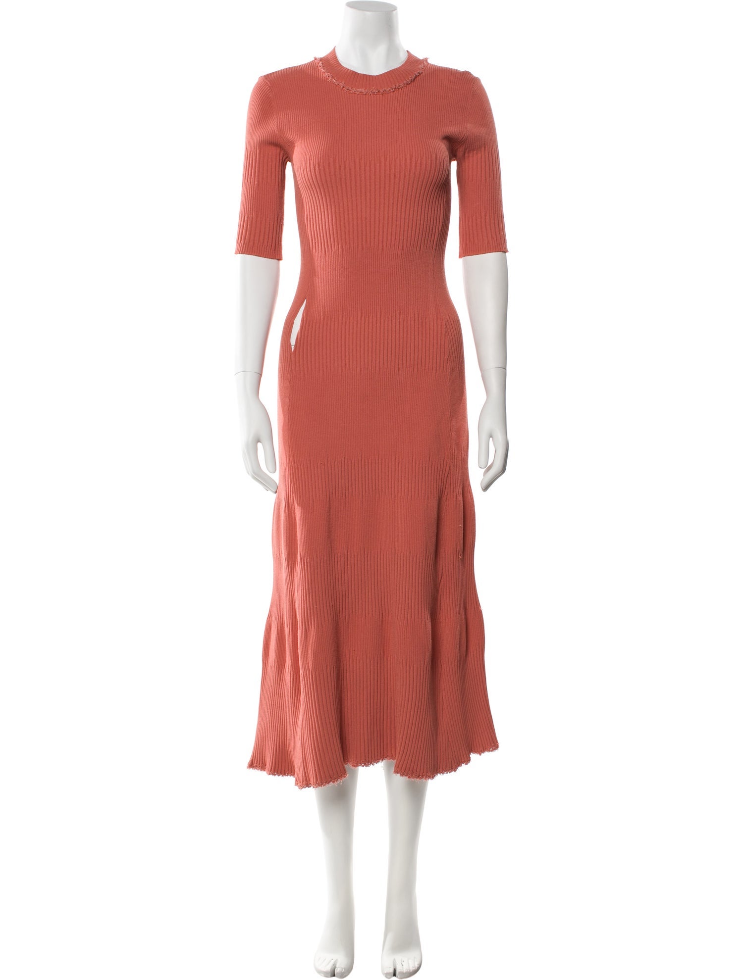 Proenza Schouler Crew Neck Long Dress