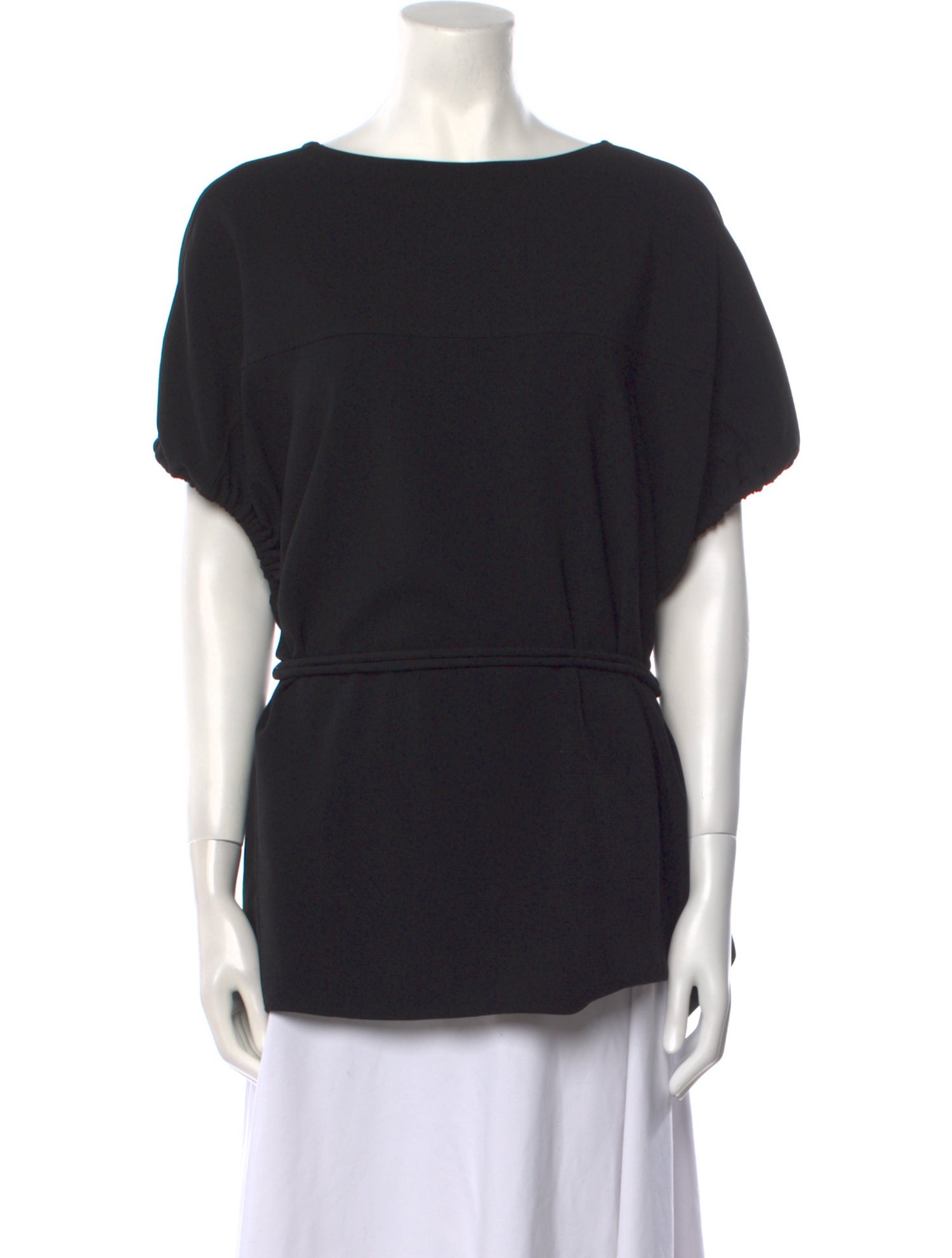 Proenza Schouler Wool Bateau Neckline Top