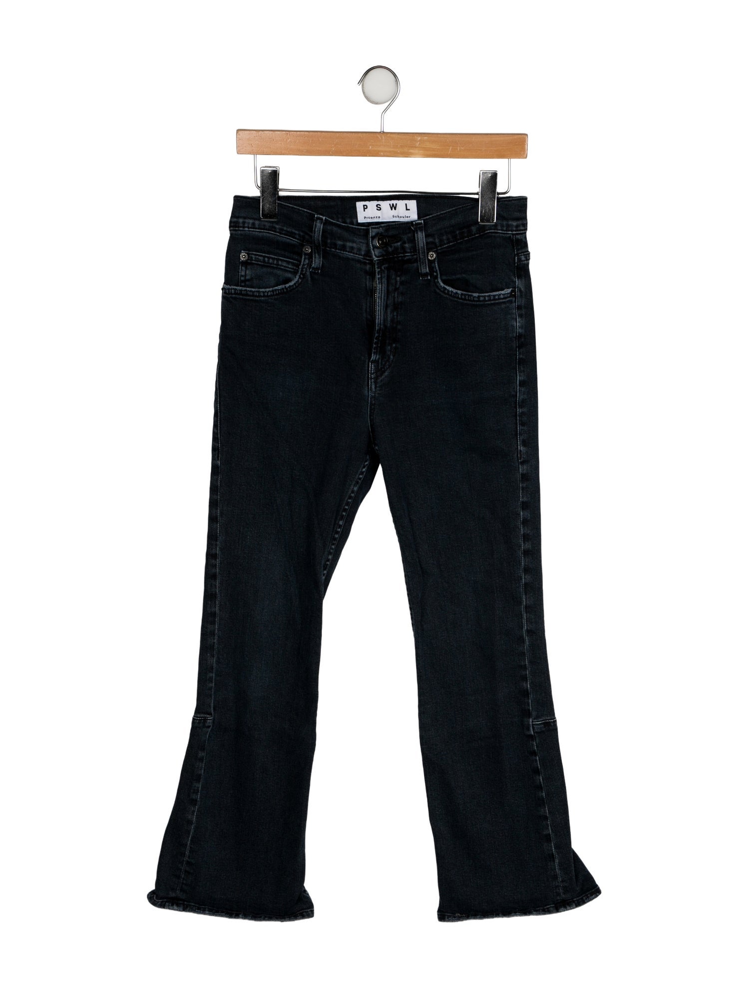 Proenza Schouler Mid-Rise Wide Leg Jeans